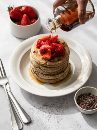 Pancakes au sarrasin - recette sans lactose