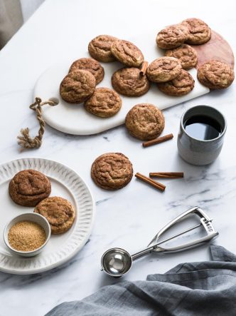 Faire des snickerdoodles comme aux USA - recette sans lactose