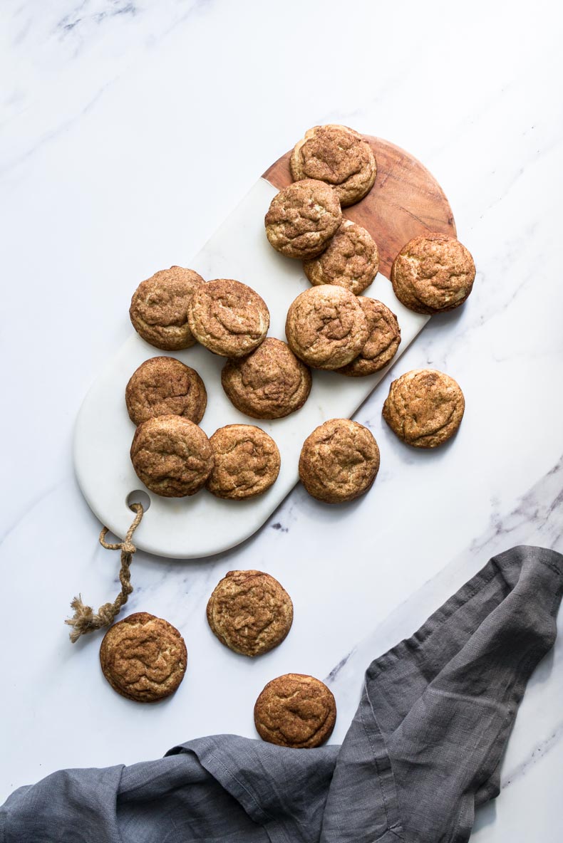 Snickerdoodles à la cannelle & vanille