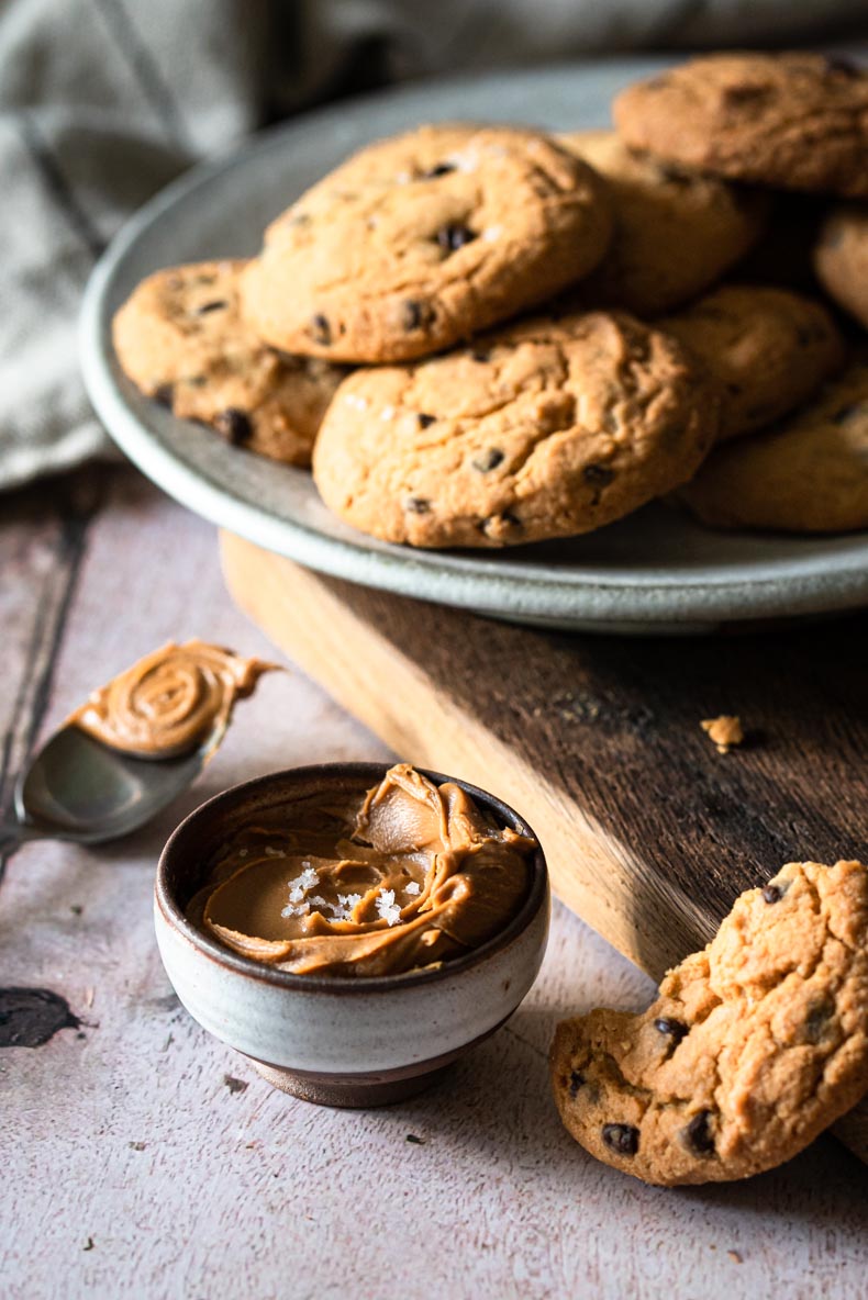 Cookies maison au chocolat & spéculoos, avec une touche de whisky